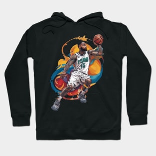 Basketball Hoop Player Hoodie